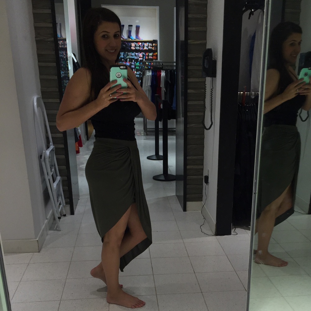Hunter Green Skirt!